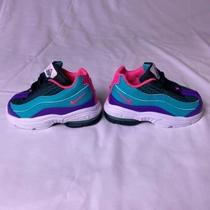 Toddler Air Max 95 Green/Hyper Pink/Cabana 5C